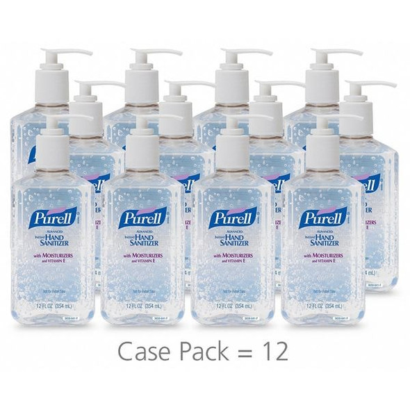 Purell Hand Sanitizer,12 oz,Citrus,PK12 3659-12