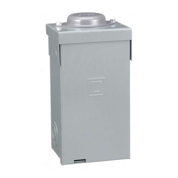 Square D Load Center, 2 Spaces, 70A Amps, 120/240V AC QO24L70RB