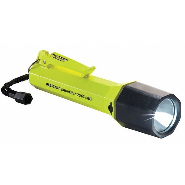 Pelican Handheld Flashlight, Led Yellow 161 lm 2010C