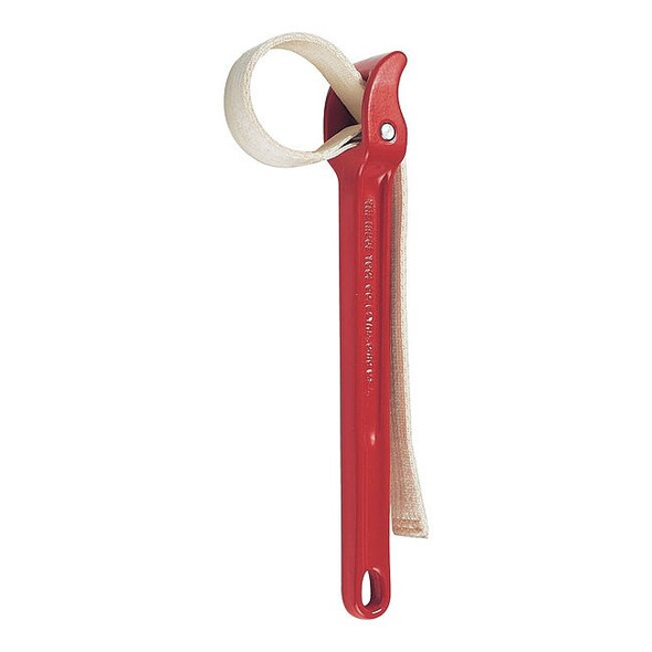 Ridgid Strap Wrench,Almnm,11-3/4" Hndl,17" Strp 31355