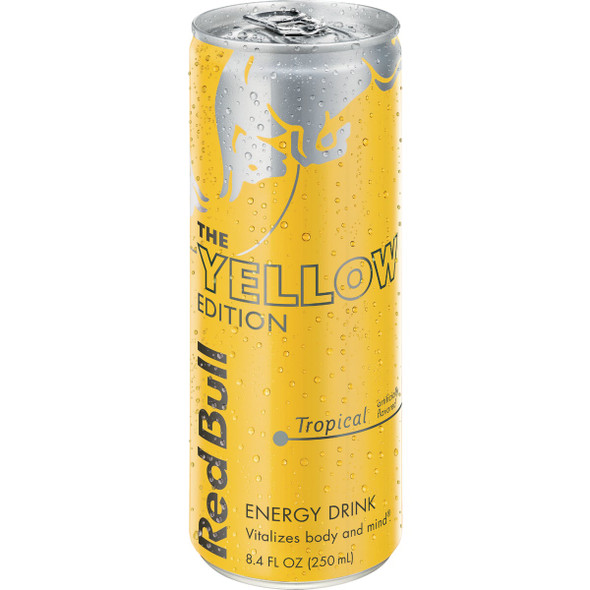 Red Bull 12 Oz. Tropical Flavor Energy Drink RB203753 Pack of 24