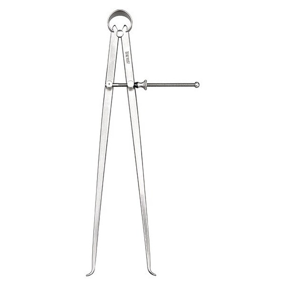 Starrett Inside Spring Caliper,12 In,Solid 73A-12