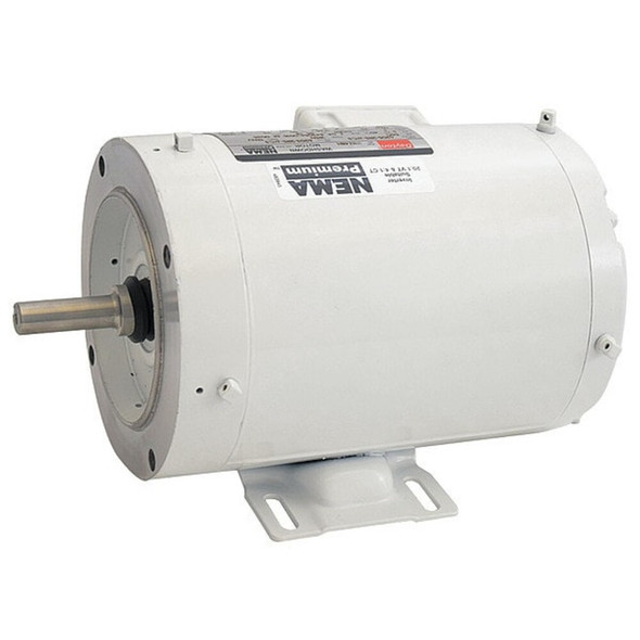 Dayton Washdown Motor,3 Ph,TENV,3-4 HP,1725 rpm 1TRZ4