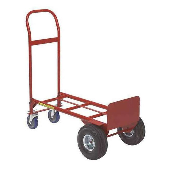 Dayton CnvrtblHandTruck,47in,21in,Steel,650lb 4W323