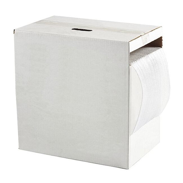 Standard Foam Roll, 85 ft Roll Length, 12 in Roll Width, 1/4 in Thick, White