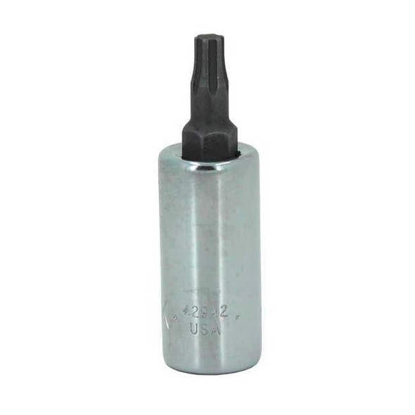 1/4 in Drive Torx(R) Plus Socket SAE T27 Tip, 2 3/4 in L