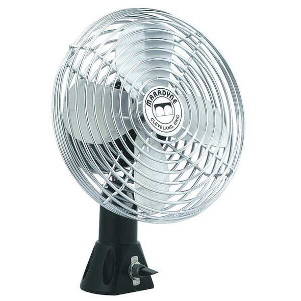 Maradyne Compact Bolt-On Fan,24VDC,6-1/2 in. Dia. F-320224