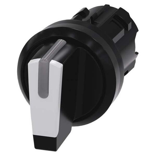 Siemens ShortHandSelectSwtch,Illum,Wht,3Pos,22mm 3SU1002-2BL60-0AA0 Siemens ShortHandSelectSwtch,Illum,Wht,3Pos,22mm 3SU1002-2BL60-0AA0