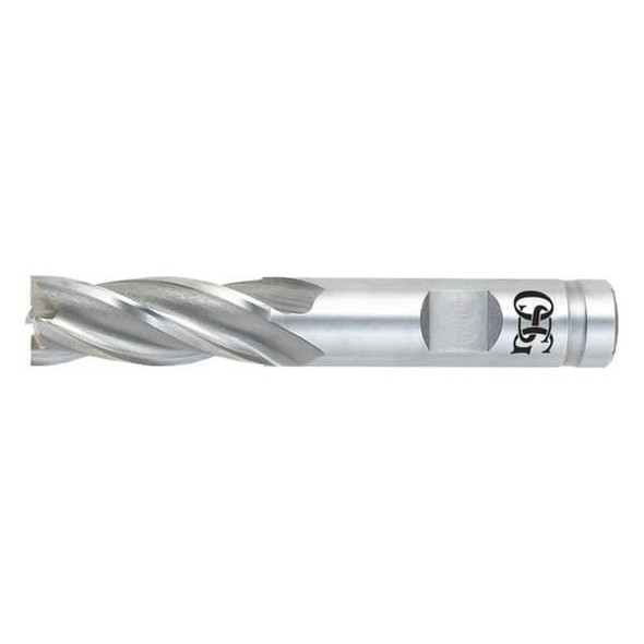 Osg HSS End Mill,5.0mm9/16in.Cut L 5810300