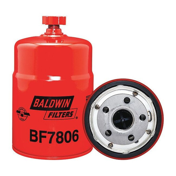 Baldwin Filters Fuel Filter,6-7/32 x 3-11/16 x 6-7/32 In BF7806
