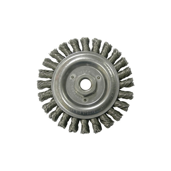 Roughneck® Stringer Bead Wheel, 6 in dia x 3/16 in Face W x 5/8 in-11 UNC x  0.020 in, 12500 RPM, 1 EA/EA