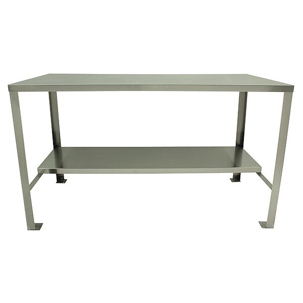 Jamco Workbenches, Stainless Steel, 72" W, 35" Height, 1500 lb., Straight YE372