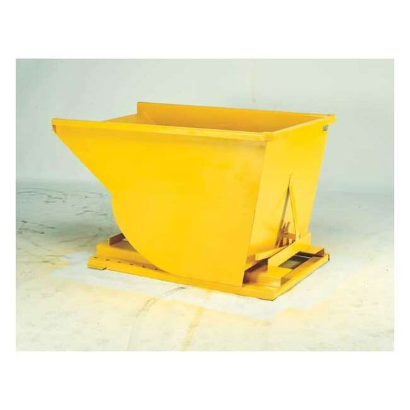 Manufacturer Varies Self Dumping Hopper,Medium Duty,Gray 2577 GRAY