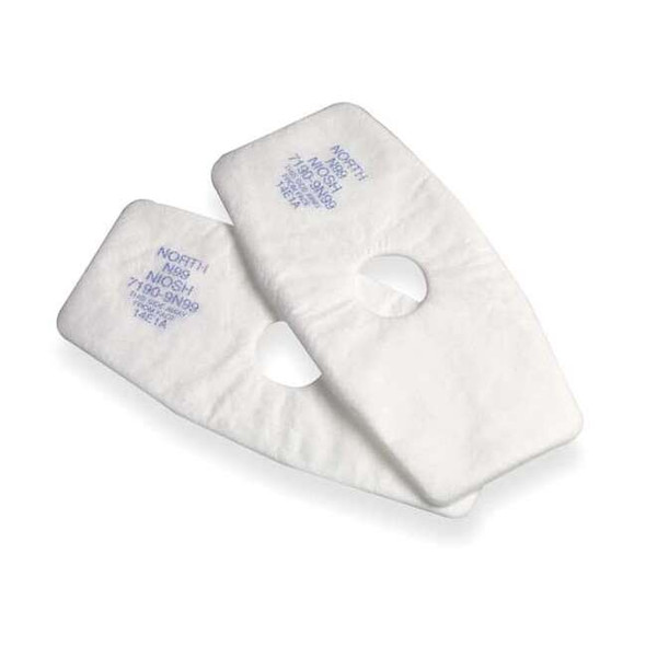 North Filter, 7190, White, Threaded, North 7190 Welding Respirator 719009N99