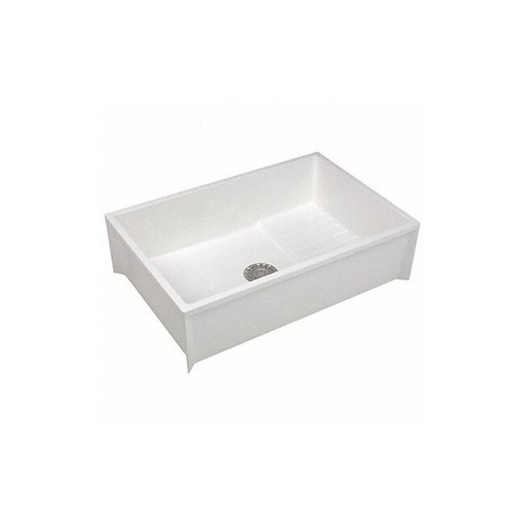 Mustee Mop Sink 24 in x 36 in, 1, Fiberglass 65M