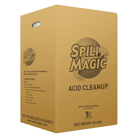 Spill Magic Absorbent Powder,White,15-7/8" L SM103AN Spill Magic Absorbent Powder,White,15-7/8" L SM103AN