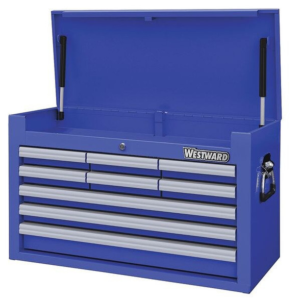 Westward Powder Coated Blue,Light Duty,Top Chest 32H880 Westward Powder Coated Blue,Light Duty,Top Chest 32H880