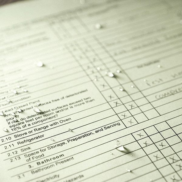 Rite in the Rain Waterproof Laser Paper,20 lb,PK500 208511G