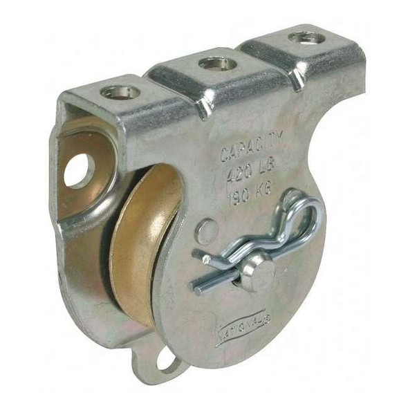 Manufacturer Varies Pulley, Mounted, 480 lb Limit, 1 Sheave 1RCT6