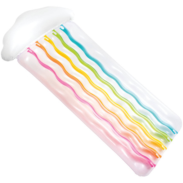 Intex Rainbow Cloud 78 In. x 36 In. Pool Mat 56804EP