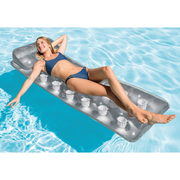 Intex Suntanner 18-Pocket Pool Float Intex Suntanner 18-Pocket Pool Float
