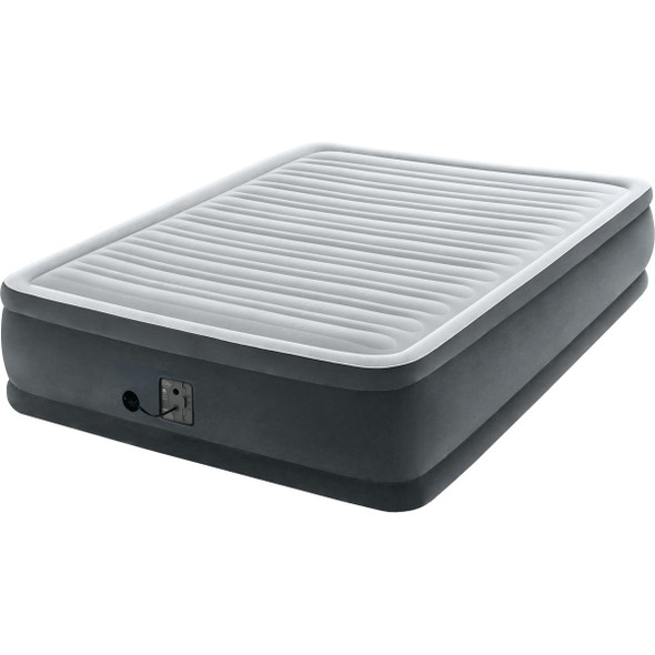 Intex Queen Size Air Mattress with Built-In Electric Pump 64413ED