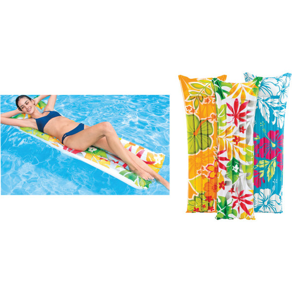 Intex Transparent Fashion Mat Pool Float 59720EP Intex Transparent Fashion Mat Pool Float 59720EP