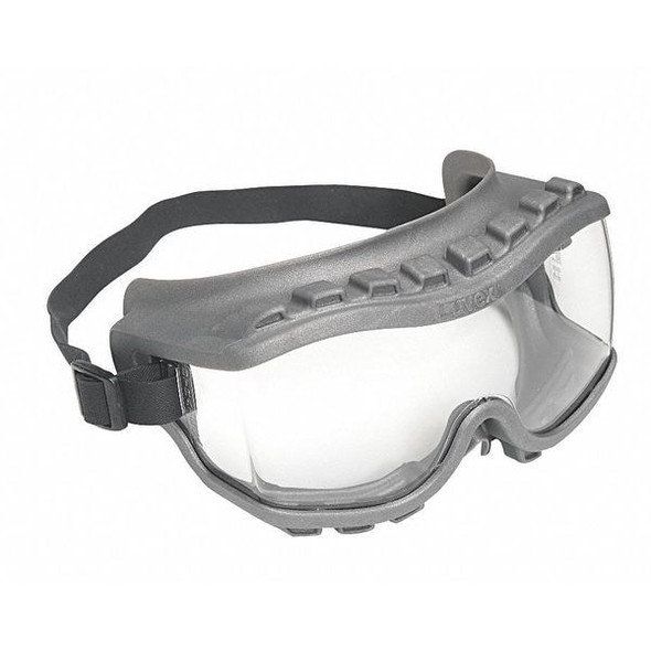 Uvex Strategy Series, Non-Vented Safety Goggles Goggles, TPE Frame, Clear Lens, Anti-Fog