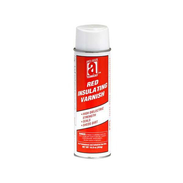 Anti-Seize Technology Insulating Varnish,16 oz,Translucent Red 17214
