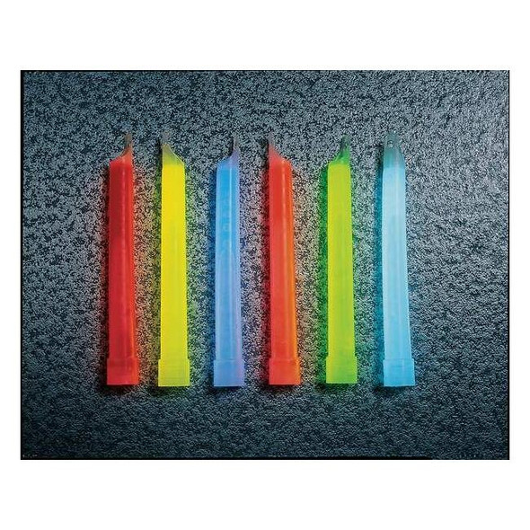 Chemlight by Cyalume Technologies Lightstick,Red,1/2 hr.,6 In. L,PK10 9-86010