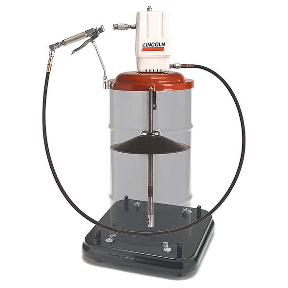 Lincoln Industrial Air Drum Pump, 7,500 psi, 50:1 917