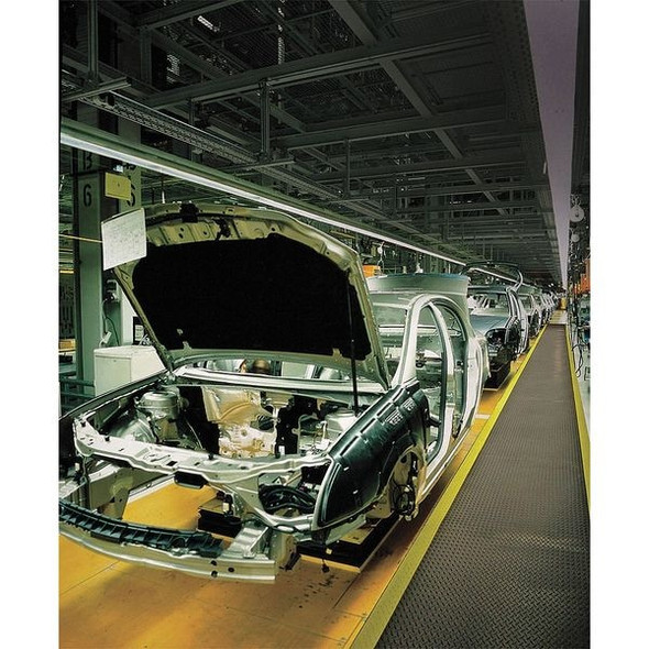 Notrax Antifatigue Mat,Black,3ft. x 5ft. 990