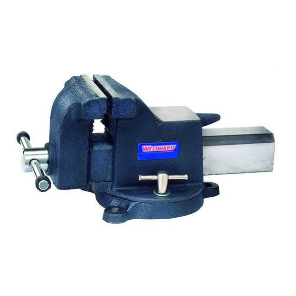 Westward 6" Heavy Duty Combination Vise with Swivel Base 10D695