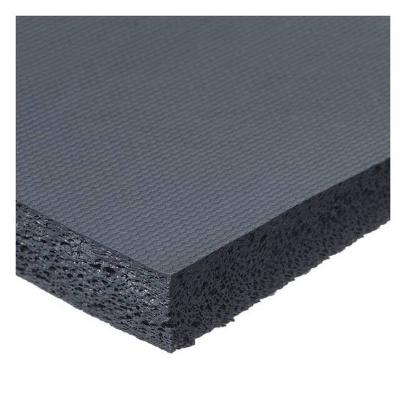 Foam Strip, Closed Cell, 1/2 in W, 10 ft L, 1/32 in Thick, Blue