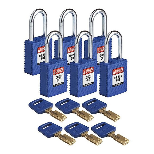 Brady NYL-BLU-38ST-KA6PK