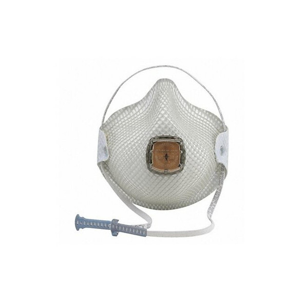 Disposable Respirator, N95, Molded, Dual, Non-Adjustable, Molded Nose Bridge, M