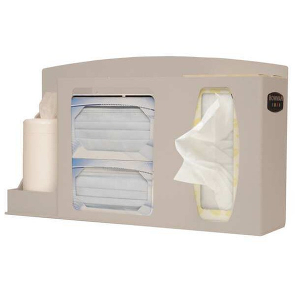 Bowman Dispensers Respiratory Hygiene Station,Beige RS001-0212
