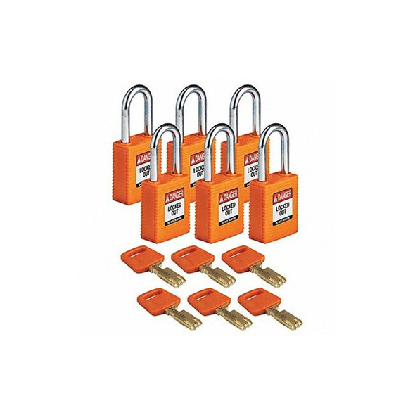 Brady NYL-ORG-38ST-KD6PK