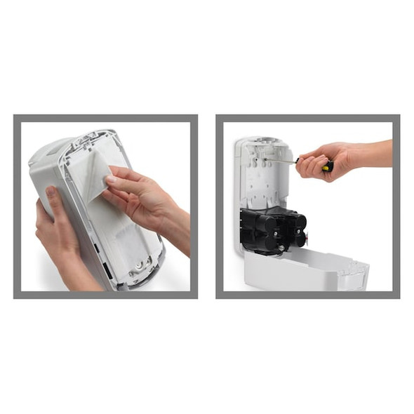 Purell LTX-12 1200mL Hand Sanitizer Dispenser, Touch-Free, White 1920-04