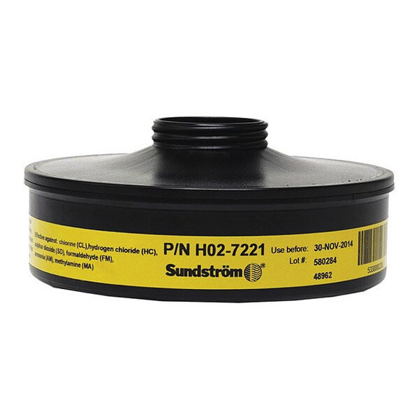 Cartridge, Threaded, CL, HC, SD, FM, AM, MA, Olive, 2 PK, NIOSH 42 CFR 84