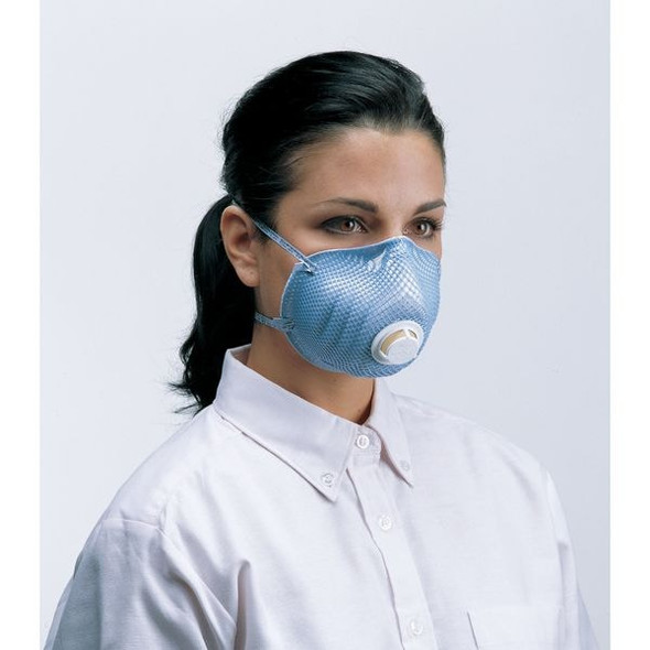 Moldex Disposable Respirator, N95, Molded, Dual, Non-Adjustable, Molded Nose Bridge, M 2300N95