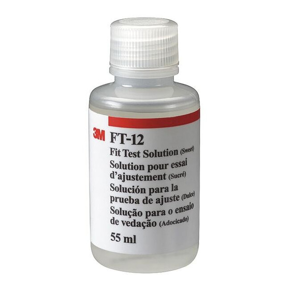 3m Fit Testing Solution,55 mL,Saccharin FT-12