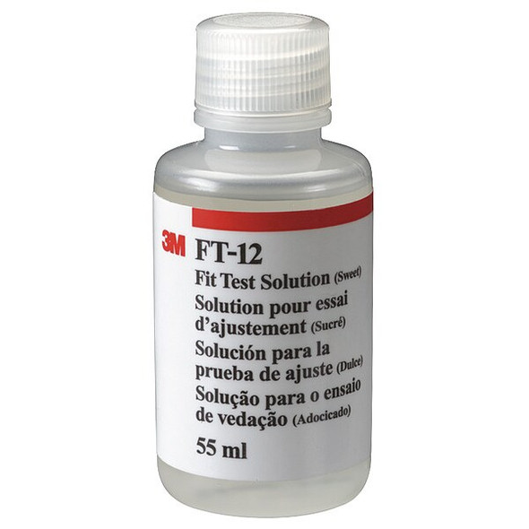 3m Fit Testing Solution,55 mL,Saccharin FT-12