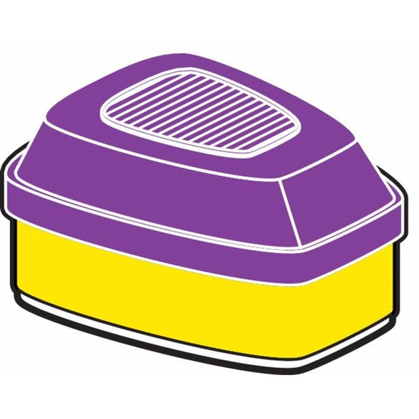 3m Combination Cartridge/Filter,Bayonet,PK2 60923 3m Combination Cartridge/Filter,Bayonet,PK2 60923