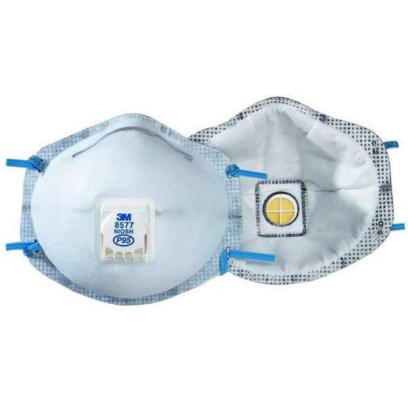3m Disposable Respirator,Universal,P95,PK10 8577 3m Disposable Respirator,Universal,P95,PK10 8577