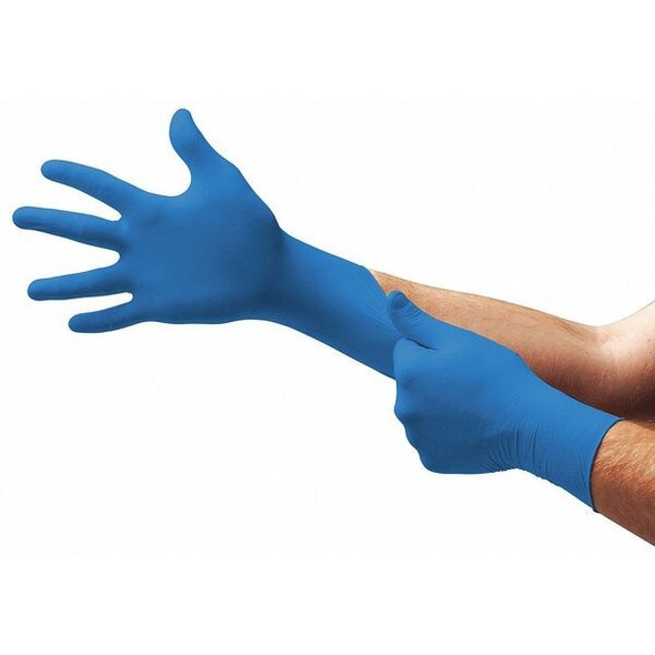 Ansell Disposable Gloves,Nitrile,M(8),PK100 92-675 Ansell Disposable Gloves,Nitrile,M(8),PK100 92-675