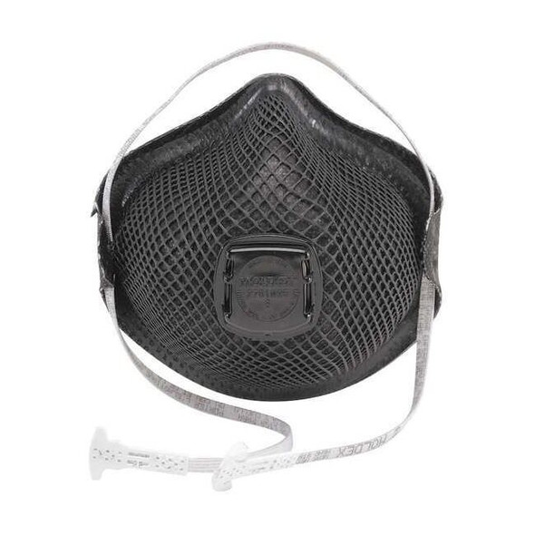 Disposable Respirator, N95, Molded, Dual, Non-Adjustable, Molded Nose Bridge, M