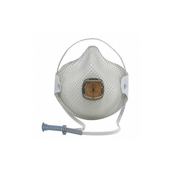 Disposable Respirator, N95, Molded, Dual, Non-Adjustable, Molded Nose Bridge, M