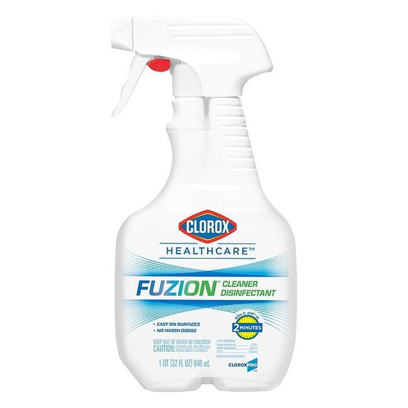 Healthcare Bleach Disinfectant, Unscented, 32 oz Trigger Spray Bottle, 9 PK