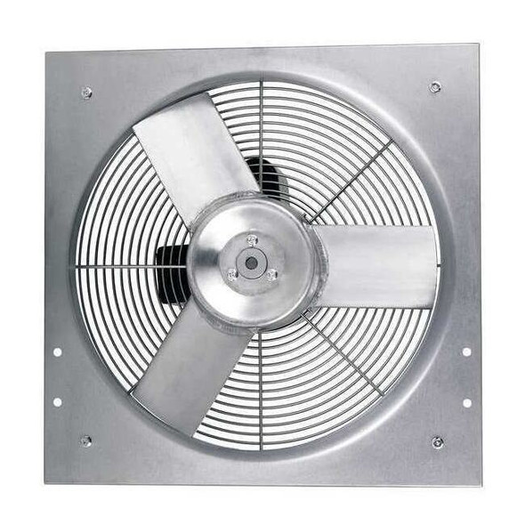 Dayton Exhaust Fan,16In Bl,Alum, 115/230V 10D964